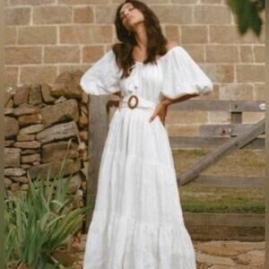 Spell & the gypsy collective white garnedia gown
